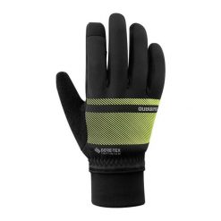 Rękawiczki kolarskie INFINIUM™ PRIMALOFT®, neonowożółte. Czarne rękawiczki męskie Shimano, na zimę, bez wzorów. Za 294.80 zł.