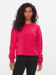 Tommy Jeans Bluza Tonal DW0DW16402 Różowy Relaxed Fit. Czerwone bluzy damskie Tommy Jeans, xl, bez wzorów, z bawełny, bez ramiączek, bez kaptura. Za 569.99 zł.