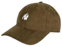 Cody Suede Czapka - zielony. Zielone czapki damskie GORILLA WEAR, bez wzorów, z poliesteru. Za 190.00 zł.