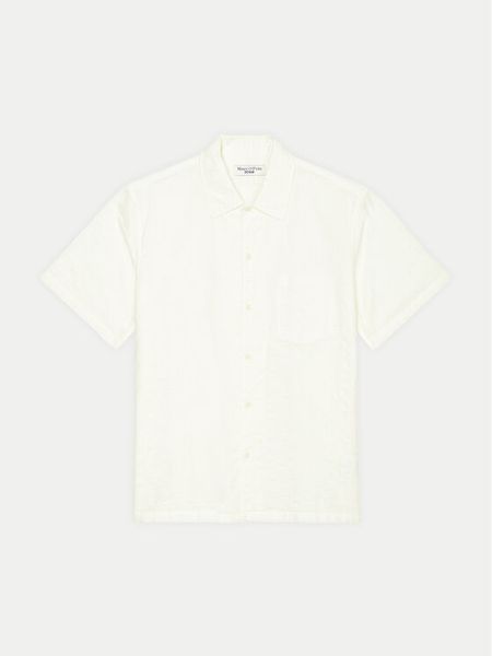 Marc O'Polo Denim Koszula 463 1159 41026 Biały Regular Fit. Białe koszule męskie Marc O'Polo DENIM, m, bez wzorów, z bawełny, bez kołnierzyka, bez ramiączek. Za 259.99 zł.