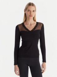 Ysabel Mora Koszulka piżamowa 19479 Czarny Slim Fit. Czarne koszule nocne damskie ysabel mora, bez wzorów, z bawełny, bez ramiączek. Za 119.99 zł.