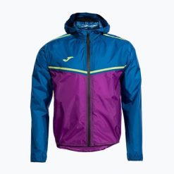 Kurtka do biegania męska Joma R-Nature. Niebieskie kurtki męskie Joma, l, bez wzorów, bez kaptura, do biegania. Za 309.99 zł.