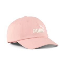Młodzieżowa czapka z daszkiem z logo No. 1 ESS PUMA Pink Fruit. Czerwona czapki damskie Puma, bez wzorów, klasyczne. W wyprzedaży za 77.90 zł.