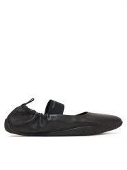 Calvin Klein Baleriny Ballet Sneaker Mj Lth HW0HW03308 Czarny. Czarne balerinki damskie Calvin Klein, bez wzorów, ze skóry, bez obcasa, bez zapięcia. Za 409.99 zł.