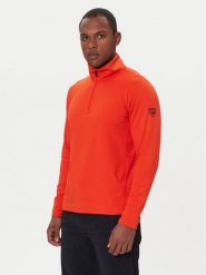 Rossignol Bluza techniczna RLOML15 Pomarańczowy Regular Fit. Brązowe bluzy sportowe męskie Rossignol, m, bez wzorów, z syntetyku, bez kaptura, narciarskie. Za 359.99 zł.