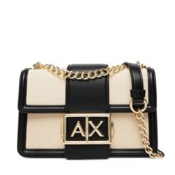 Torebka Armani Exchange. Brązowe torebki do ręki damskie Armani Exchange, bez wzorów, bez dodatków. Za 649.99 zł.