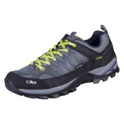 Buty trekkingowe męskie CMP Rigel Low Trekking. Niebieskie trekkingi męskie CMP, z materiału, bez zapięcia. Za 354.00 zł.