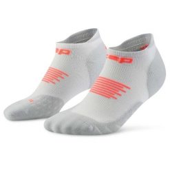 Damskie skarpety kompresyjne do biegania stopki sportowe Core Run. Szare skarpetki damskie CEP, bez wzorów, z elastanu. Za 74.00 zł.