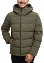 Kurtka męska Adidas Kurtka męska adidas Helionic Climawarm Hoodie oliwkowa JX0580 L. Zielone kurtki męskie Adidas, l, bez wzorów, bez kaptura. Za 546.98 zł.