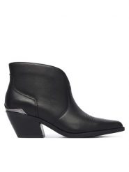Liu Jo Kowbojki Austin 03 SF6063 P0102 Czarny. Czarne botki damskie Liu Jo, bez wzorów, ze skóry, bez obcasa, na słupku, bez zapięcia. Za 834.99 zł.