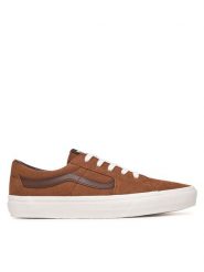 Vans Tenisówki Sk8-Low VN0009QRBRO1 Brązowy. Brązowe trampki męskie Vans, bez wzorów, ze skóry, bez zapięcia. Za 239.99 zł.