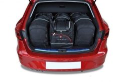Torby Do Bagażnika Seat Leon St 2013-2020 4Szt Kjust. Czarne torby podróżne damskie KJUST, bez wzorów, z kauczuku. Za 1,251.00 zł.