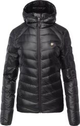 FITANU Damska kurtka pikowana Fitanu FROXY W czarny rozmiar L. Czarne kurtki sportowe damskie FITANU, l, bez wzorów, bez ramiączek, bez kaptura. Za 612.65 zł.