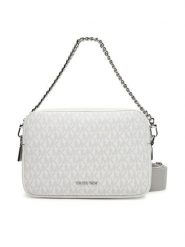 MICHAEL Michael Kors Torebka 32S5SYTC5V Biały. Białe listonoszki damskie MICHAEL Michael Kors, bez wzorów, z materiału, bez dodatków. Za 539.99 zł.