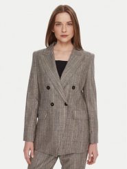 Marella Marynarka Rob 2523046081 Szary Regular Fit. Szare marynarki i żakiety damskie Marella, bez wzorów, z wiskozy, bez kołnierzyka, bez ramiączek. Za 1,399.00 zł.