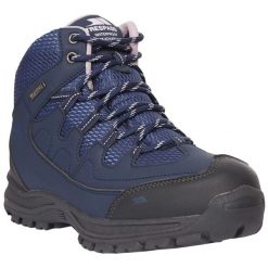 Buty Damskie Mitzi Wodoodporne. Szare obuwie trekkingowe damskie Trespass, z gumy, bez zapięcia. Za 295.99 zł.