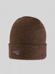4F Czapka zimowa damska - brązowa Uniwersalny. Brązowe czapki damskie 4F, na zimę, bez wzorów, z dzianiny, biznesowe. Za 49.99 zł.
