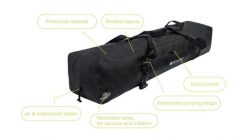 VACme-TECH Torba golfowa 100% szczelna i wodoodporna. Czarne torby na ramię męskie TWISTBOXES, z materiału, na ramię. Za 795.00 zł.