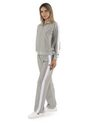 Bluza z zamek błyskawiczny na outdoor na co dzień. Zielone bluzy damskie LEONE 1947 APPAREL, m, bez wzorów, bez ramiączek, bez kaptura. Za 328.38 zł.