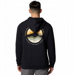 Columbia Columbia Trek Graphic Hoodie 2018494018 Czarne M. Czarne bluzy męskie Columbia, m, bez wzorów, bez kaptura. Za 253.40 zł.