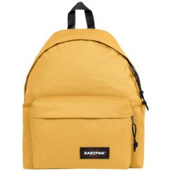 Plecak sportowo-turystyczny dla dorosłych Eastpak Padded Pak'r Backpack. Żółte plecaki męskie Eastpak, bez wzorów, z materiału, sportowe. Za 209.99 zł.