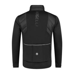 Kurtka zimowa męska Rogelli Wadded 2.0. Czarne kurtki męskie Rogelli, na zimę, l, bez wzorów, z gumy, bez kaptura, rowerowe. Za 410.00 zł.