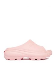 Hunter Klapki CEOWB-835337 Różowy. Czerwone klapki damskie Hunter, bez wzorów, z kauczuku, bez obcasa, bez zapięcia. Za 149.99 zł.