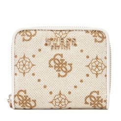 Portfel Guess. Brązowe portfele damskie Guess. Za 159.99 zł.