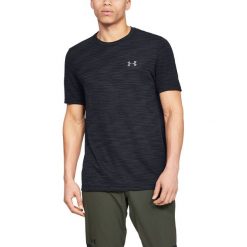 Under Armour Vanish Seamless Koszulka Czarny. Czarne t-shirty męskie Under Armour, l, bez wzorów, z materiału, bez kołnierzyka, bez ramiączek. Za 206.95 zł.
