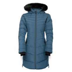 Płaszcz damski z kapturem Dare 2B Striking IV. Szare płaszcze damskie Dare 2B, bez wzorów, bez kołnierzyka, z kapturem. Za 269.99 zł.