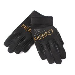 Rękawice Bmx 4130 Dla Dorosłych Czarne Xl Khebikes. Czarne rękawiczki damskie KHEBIKES, bez wzorów. Za 85.00 zł.