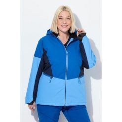 Damskie Kurtka sportowa HYPRAR wodoodporna osłona przeciwśnieżna. Niebieskie kurtki sportowe damskie Ulla Popken, na zimę, plus size, bez wzorów, z materiału, bez ramiączek, bez kaptura, narciarskie. Za 799.99 zł.