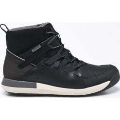 Clarks - Buty PickfordHi GTX. Czarne botki męskie Clarks, bez wzorów, z gore-texu, casualowe, z okrągłym noskiem, bez obcasa, bez zapięcia. W wyprzedaży za 319.90 zł.