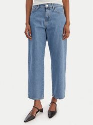 Marella Jeansy Agitare 2615181101 Niebieski Mom Fit. Niebieskie jeansy damskie Marella, bez wzorów, z bawełny. Za 479.99 zł.