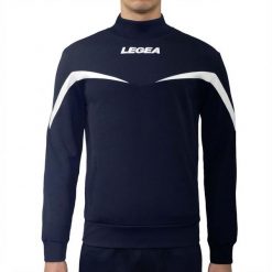 Kurtka do biegania Calcutta 100% poliester niebiesko-biała. Białe kurtki męskie Legea, xs, bez wzorów, z materiału, bez kaptura. Za 72.00 zł.