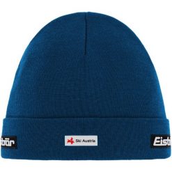 Czapka Eisbar Renan OS MÜ RL SKA. Niebieskie czapki damskie Eisbar, bez wzorów. W wyprzedaży za 152.50 zł.