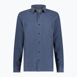 Koszula męska Royal Robbins Mojave Pucker. Niebieskie koszule męskie ROYAL ROBBINS, m, bez wzorów, casualowe, bez kołnierzyka, bez ramiączek. Za 329.99 zł.