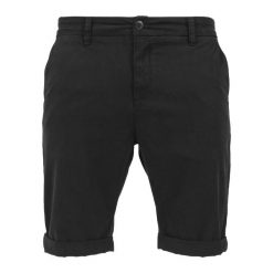 Szorty Urban Classic stretch chino 2.0. Czarne szorty męskie Urban Classics, bez wzorów. Za 214.00 zł.