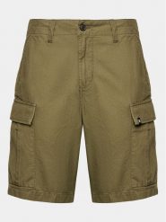 Element Szorty materiałowe Legion Cargo ELYWS00103 Zielony Regular Fit. Zielone szorty męskie Element, bez wzorów, z bawełny. Za 229.99 zł.