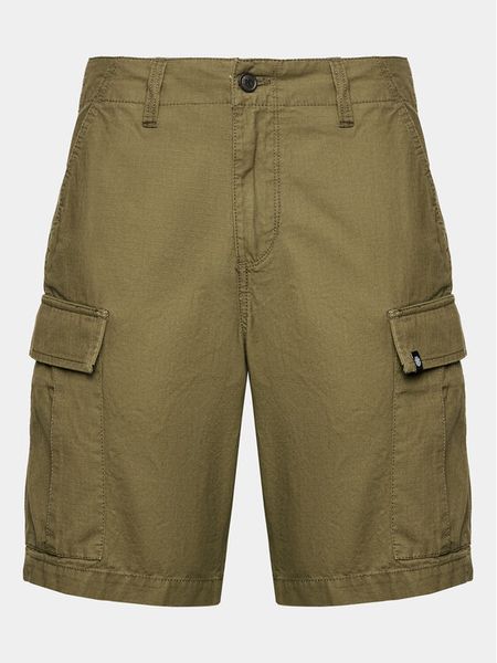 Element Szorty materiałowe Legion Cargo ELYWS00103 Zielony Regular Fit. Zielone szorty męskie Element, bez wzorów, z bawełny. Za 329.99 zł.