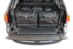 Torby Do Bagażnika Bmw X5 2013-2018 5Szt Kjust. Czarne torby podróżne damskie KJUST, bez wzorów, z kauczuku. Za 1,593.00 zł.
