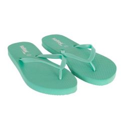 Softee Creta Klapki Damskie Zielone Sft. Zielone klapki damskie 2117 OF SWEDEN, bez wzorów, z materiału, bez obcasa, na płaskiej podeszwie, bez zapięcia. Za 126.99 zł.