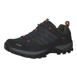 Buty trekkingowe męskie CMP Rigel Low Wp. Brązowe buty zimowe męskie CMP, bez wzorów, bez obcasa, bez zapięcia. Za 399.99 zł.