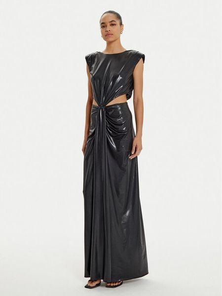 ACCESS FASHION Sukienka wieczorowa 44-3382-807 Czarny Regular Fit. Czarne sukienki damskie ACCESS FASHION, m, bez wzorów, z syntetyku, wizytowe, bez kołnierzyka, bez ramiączek. Za 509.99 zł.