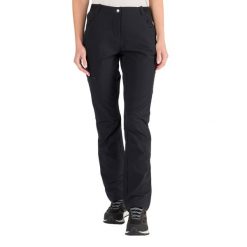 Spodnie softshell damskie Jack Wolfskin Geigelstein. Czarne spodnie sportowe damskie Jack Wolfskin, bez wzorów, z softshellu, sportowe, trekkingowe. Za 468.65 zł.