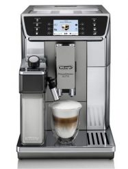 Ekspres ciśnieniowy DeLonghi PrimaDonna Elite ECAM 650.55.MS (1450W; kolor srebrny). Szare ekspresy ciśnieniowe De'longhi. Za 6,058.99 zł.