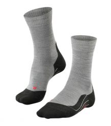 Skarpetki damskie Falke TK5. Czarne skarpetki damskie Falke, bez wzorów, z materiału. Za 163.50 zł.