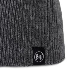 Czapka BUFF KNITTED & FULL FLEECE BEANIE RENVI. Szare czapki damskie Buff, na zimę, bez wzorów, z dzianiny, klasyczne. Za 149.90 zł.