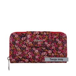 Czerwony portfel damski z grawerem BajuBaj PD2006Cs82 RFIDPS. Czerwone portfele damskie ze skóry. Za 180.50 zł.