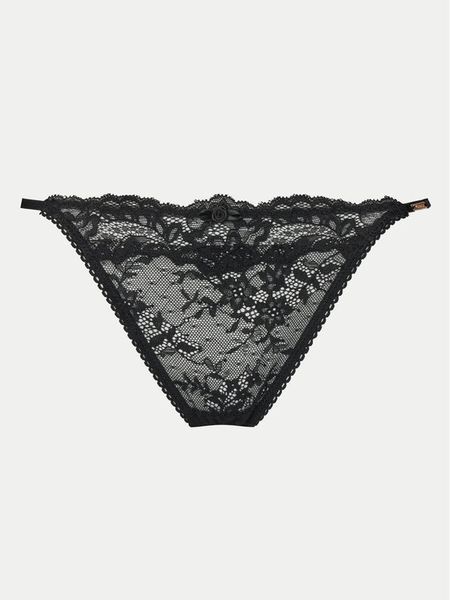 Dorina Stringi FXST0046LA176 Czarny. Czarne majtki damskie Dorina, z syntetyku. Za 29.99 zł.